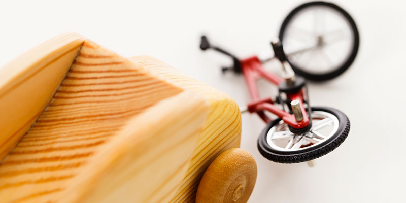 車と自転車の交通事故