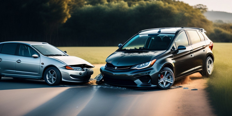 Uターン衝突事故