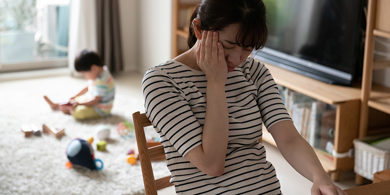 事故の後遺障害で悩む専業主婦