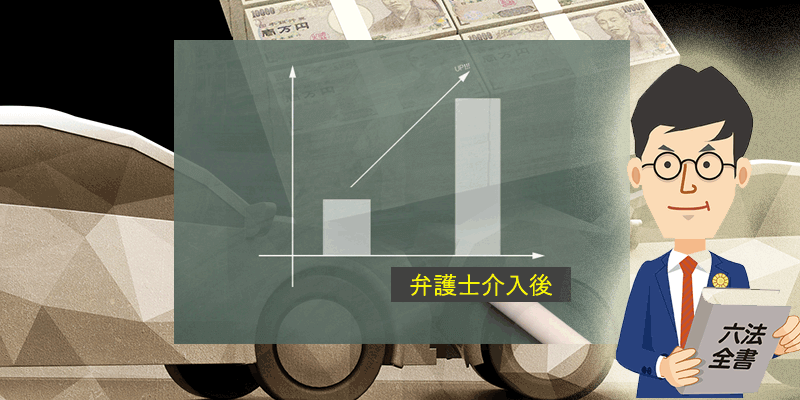 弁護士が入ると損害賠償額が上がる！｜千葉の交通事故に強い弁護士【よつば総合法律事務所