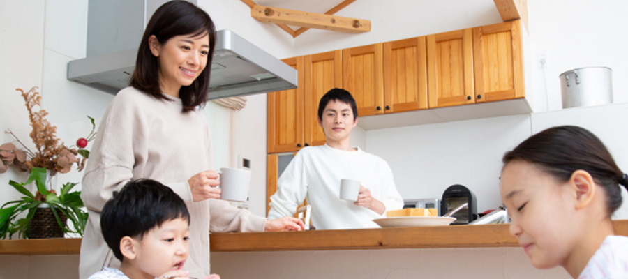 専業主婦の家事労働は家族の為
