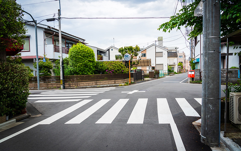 信号のない交差点の事故