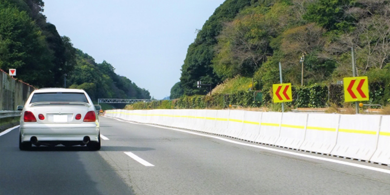 高速道路の事故